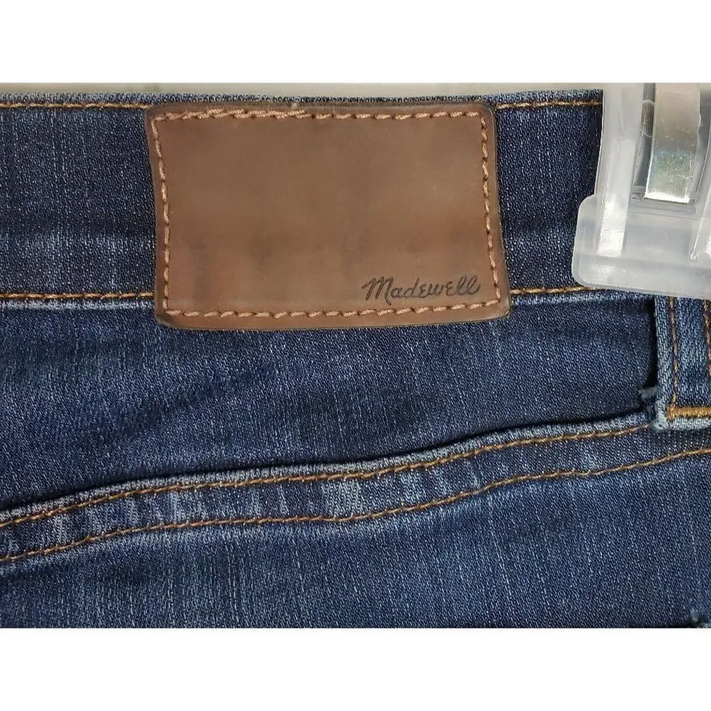 Madewell Skinny Jeans Dark Blue Size 27 Read - Picture 5 of 10